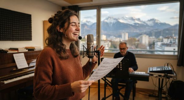 Cinq raisons d'apprendre le chant avec des cours à Grenoble